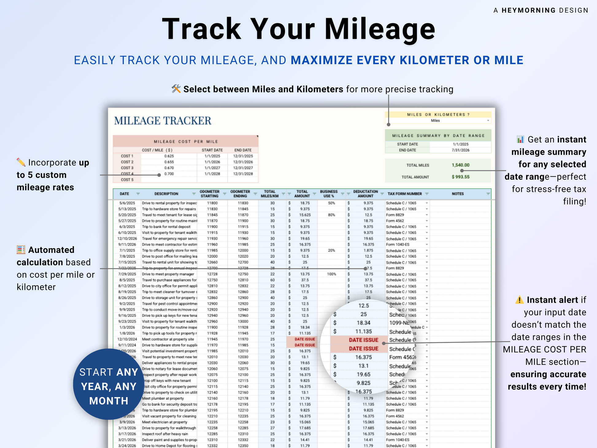 Tax Deduction Tracker