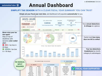 Tax Deduction Tracker