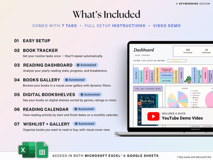 Book Tracker Reading Journal