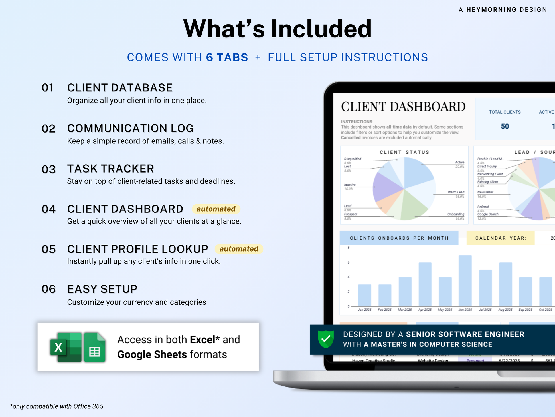 Client Tracker Small Business CRM
