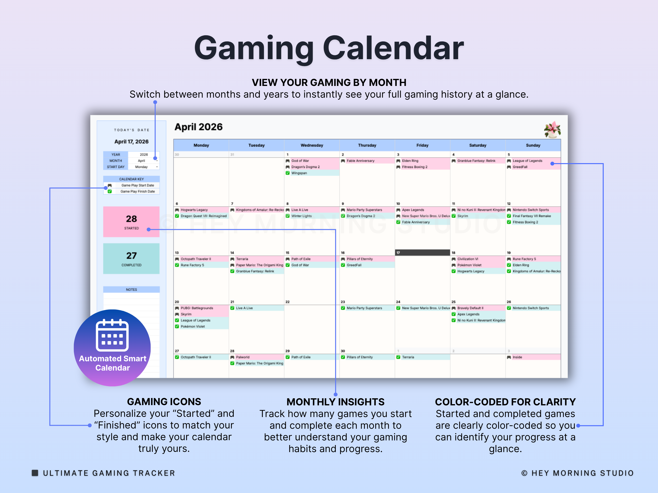 Gaming Tracker Video Games Library