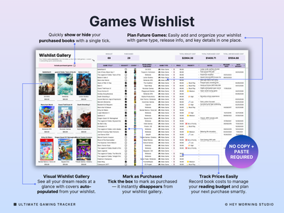 Gaming Tracker Video Games Library