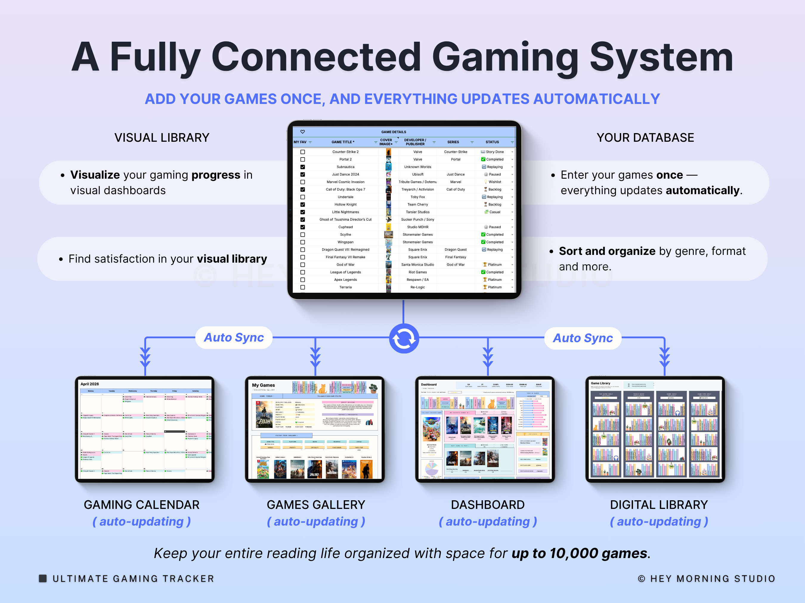 Gaming Tracker Video Games Library