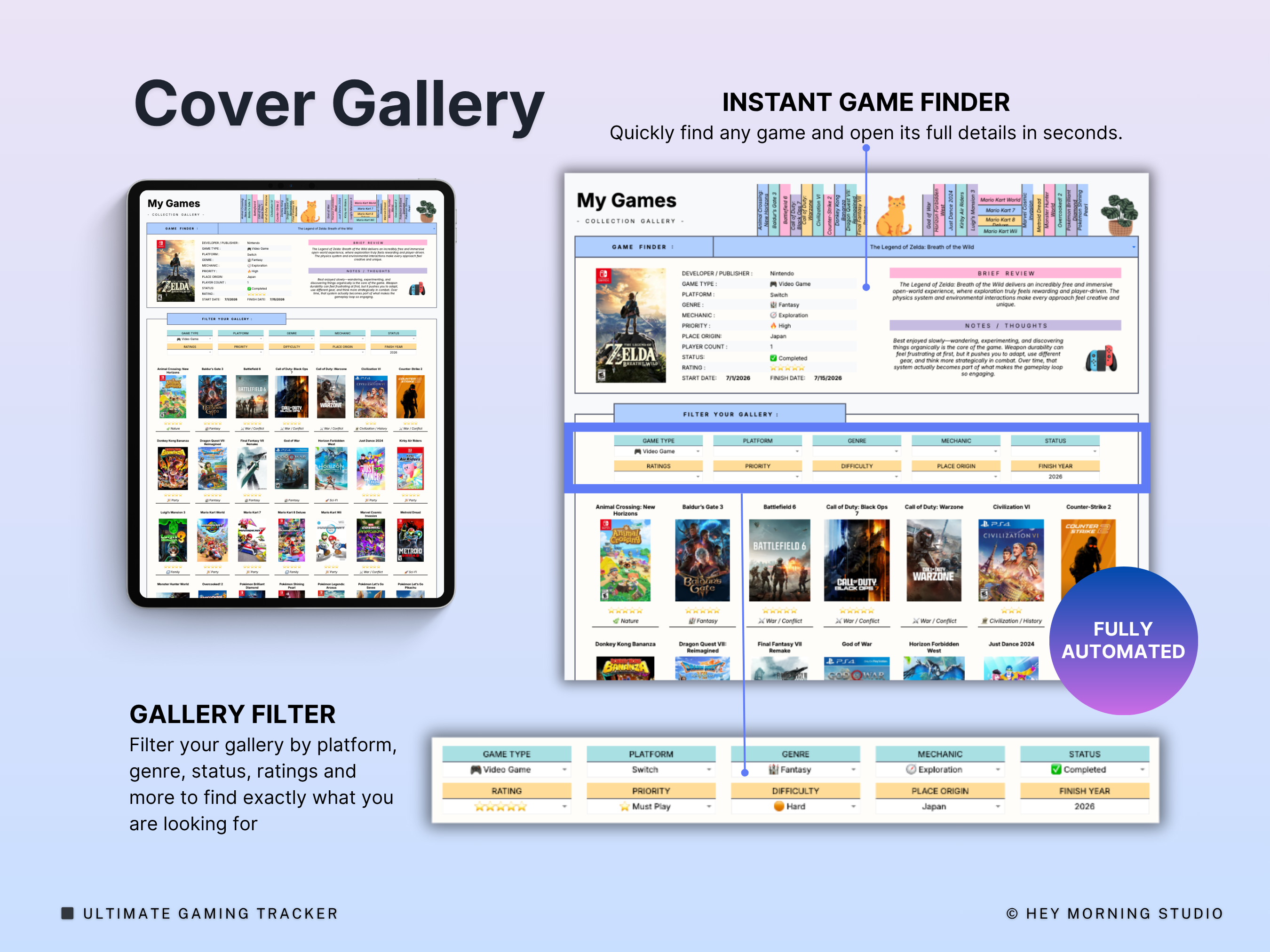 Gaming Tracker Video Games Library