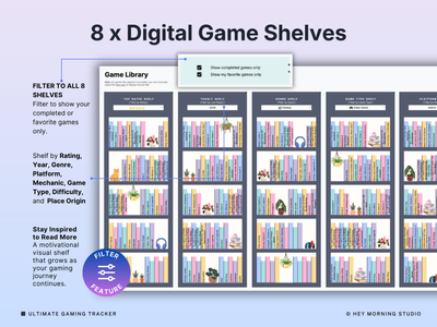 Gaming Tracker Video Games Library