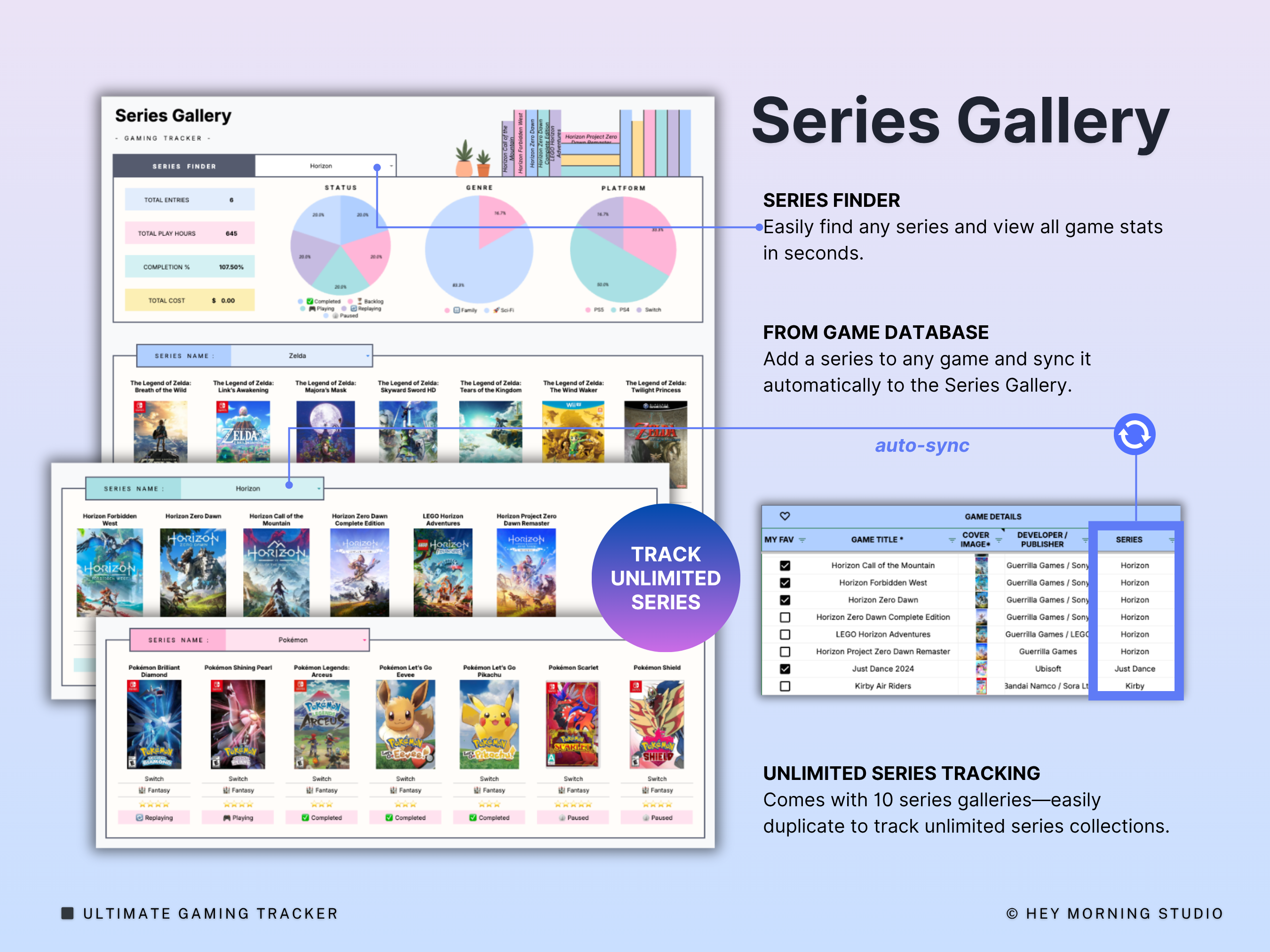 Gaming Tracker Video Games Library