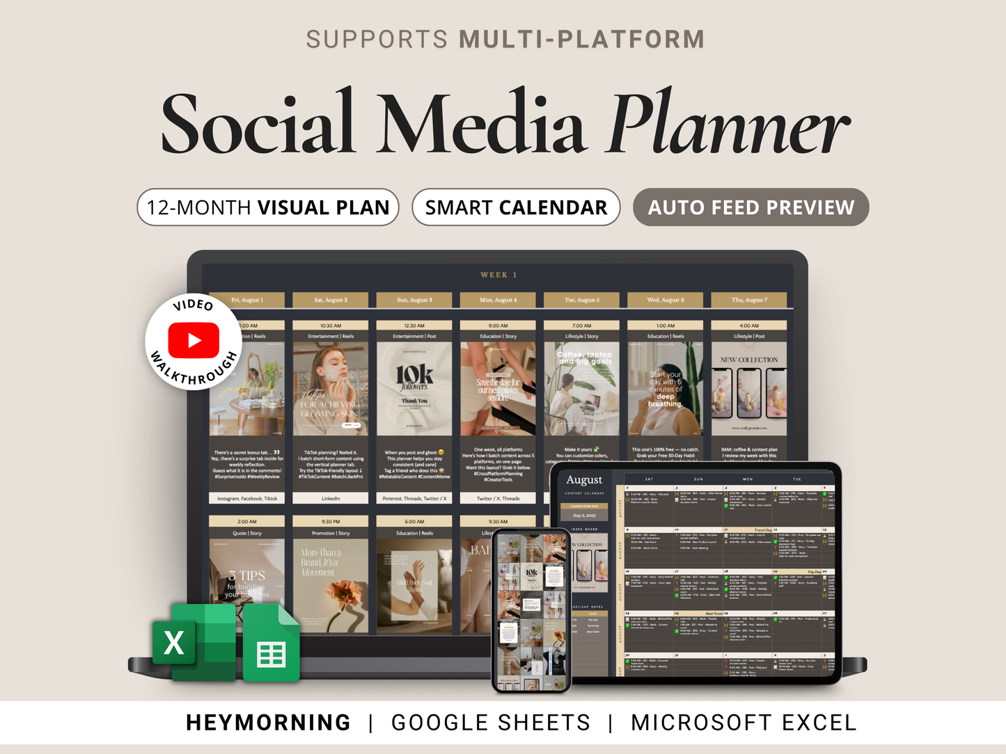Social Media Content Planner