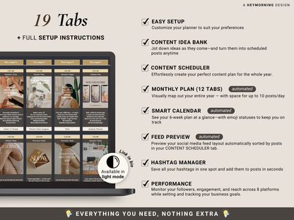 Social Media Content Planner