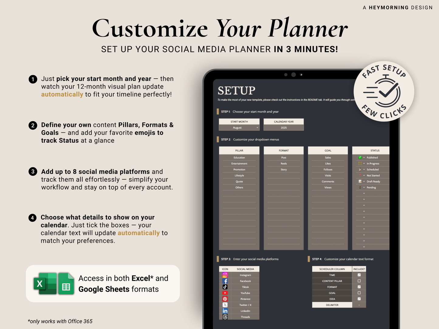 Social Media Content Planner
