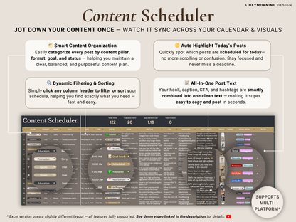 Social Media Content Planner