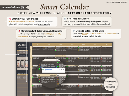 Social Media Content Planner
