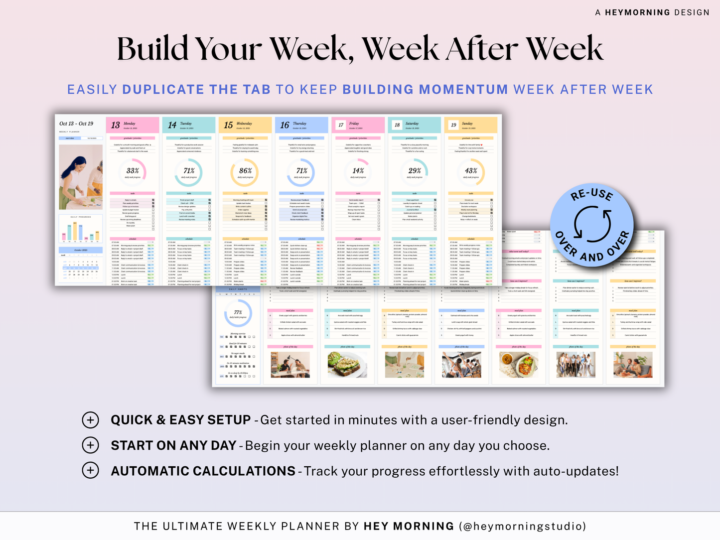 Daily & Weekly Planner