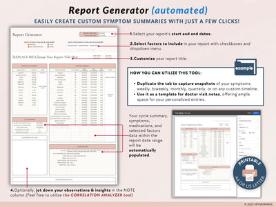 Health Tracker (Symptom + Menstrual Cycle) - Hey Morning