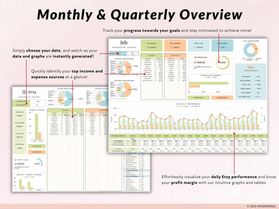 Etsy Seller Bookkeeping - Hey Morning