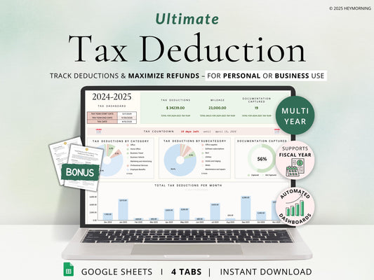 Tax Deduction Tracker