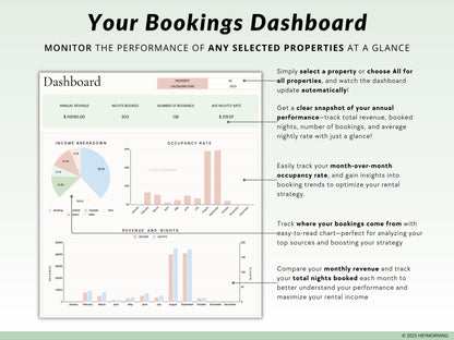 Airbnb Booking Calendar
