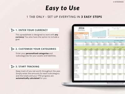 Net Worth Tracker - Hey Morning