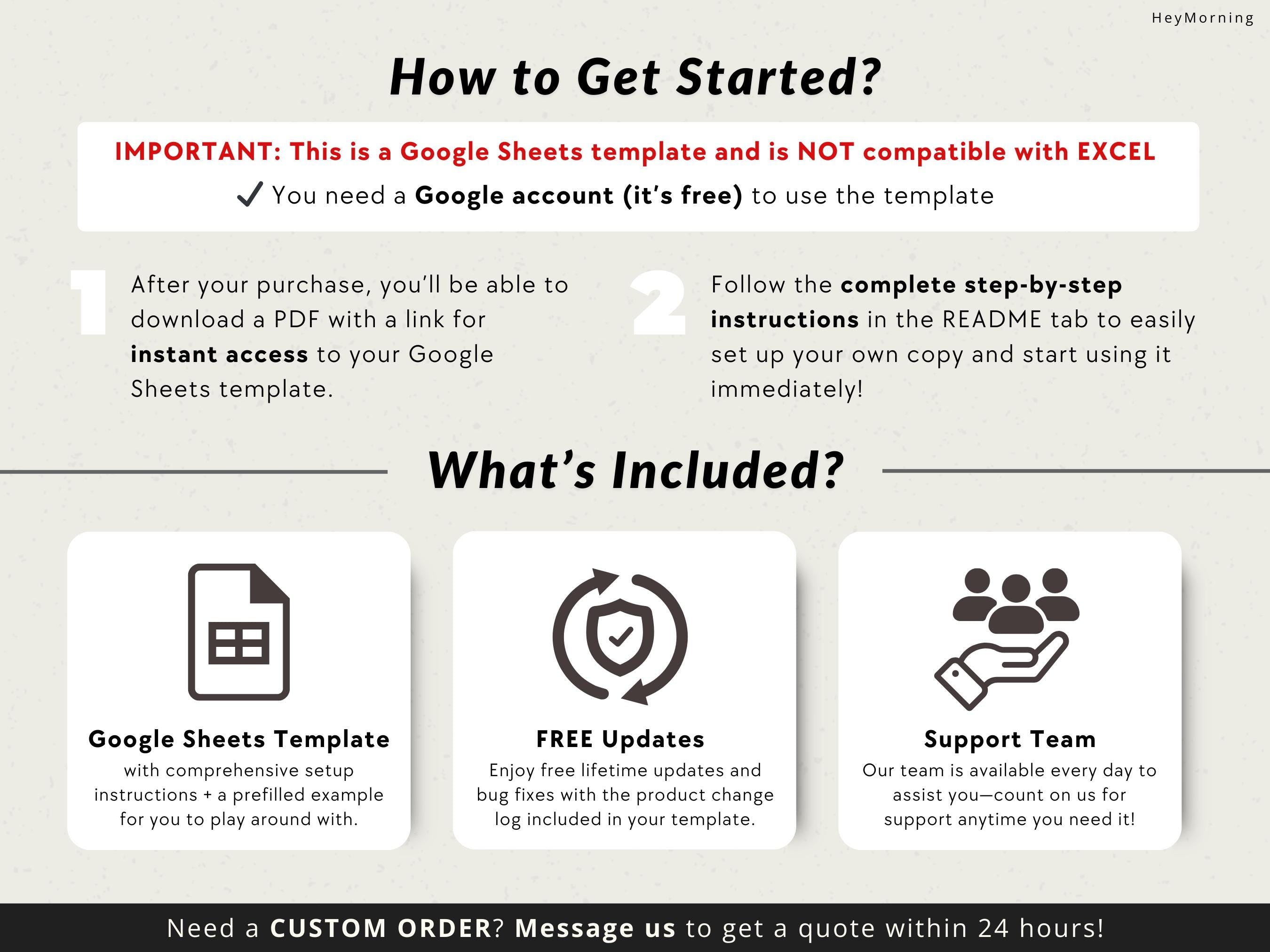 Email Marketing Planner - Hey Morning