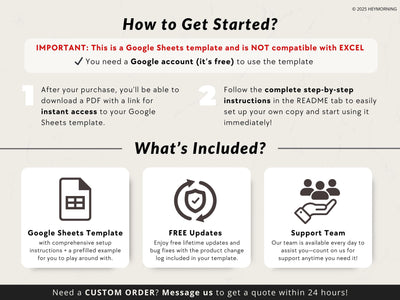 Simple Content Calendar - Hey Morning