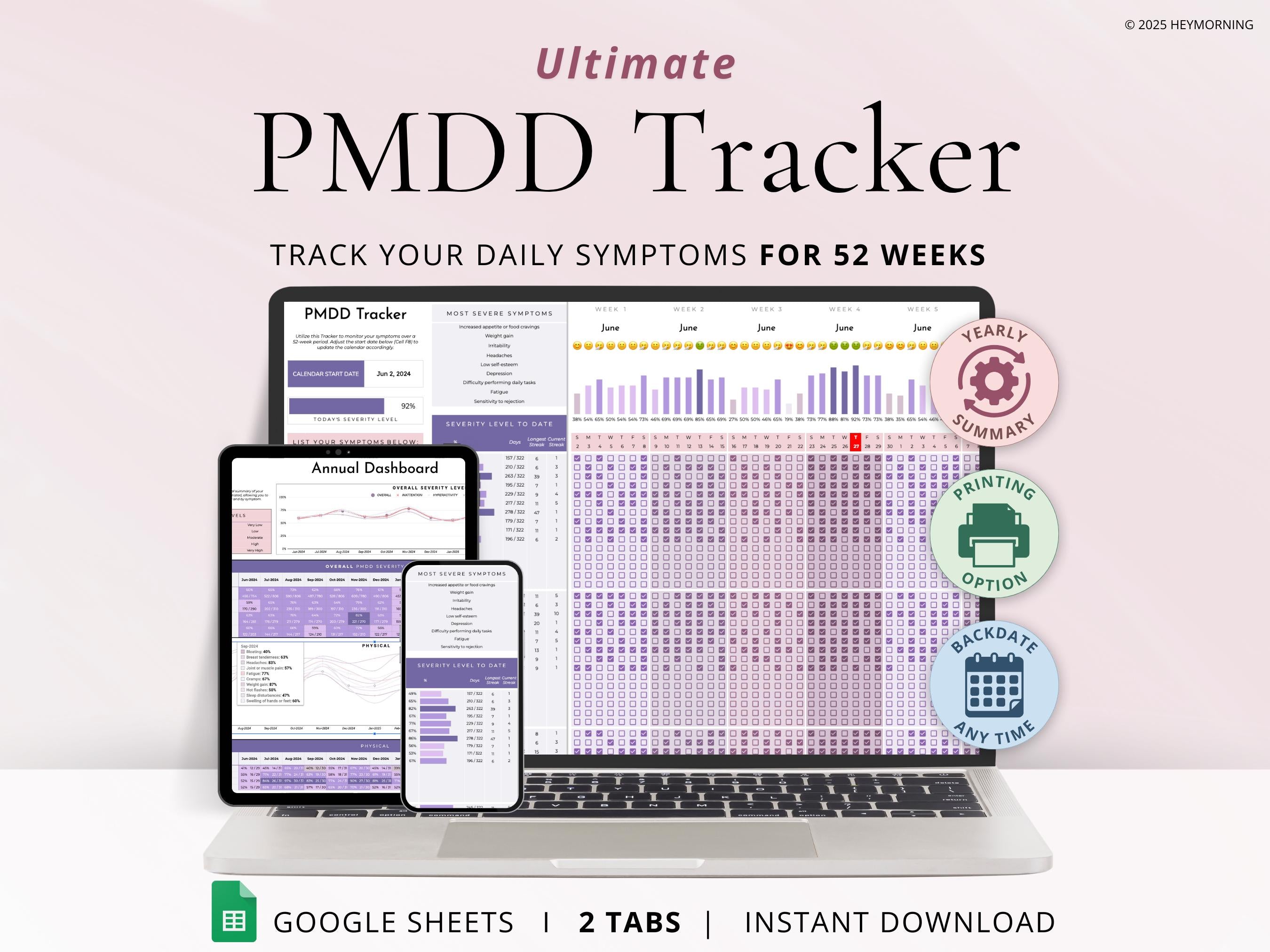 PMDD Tracker - Hey Morning