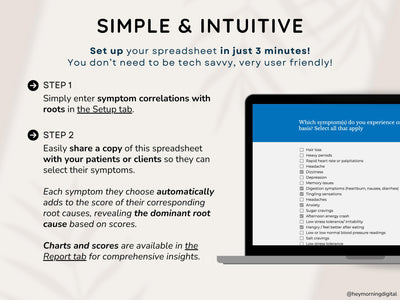 Symptom Checker - Fully Customizable - Hey Morning