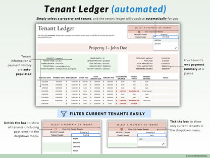 Automated Rent Payment Ledger