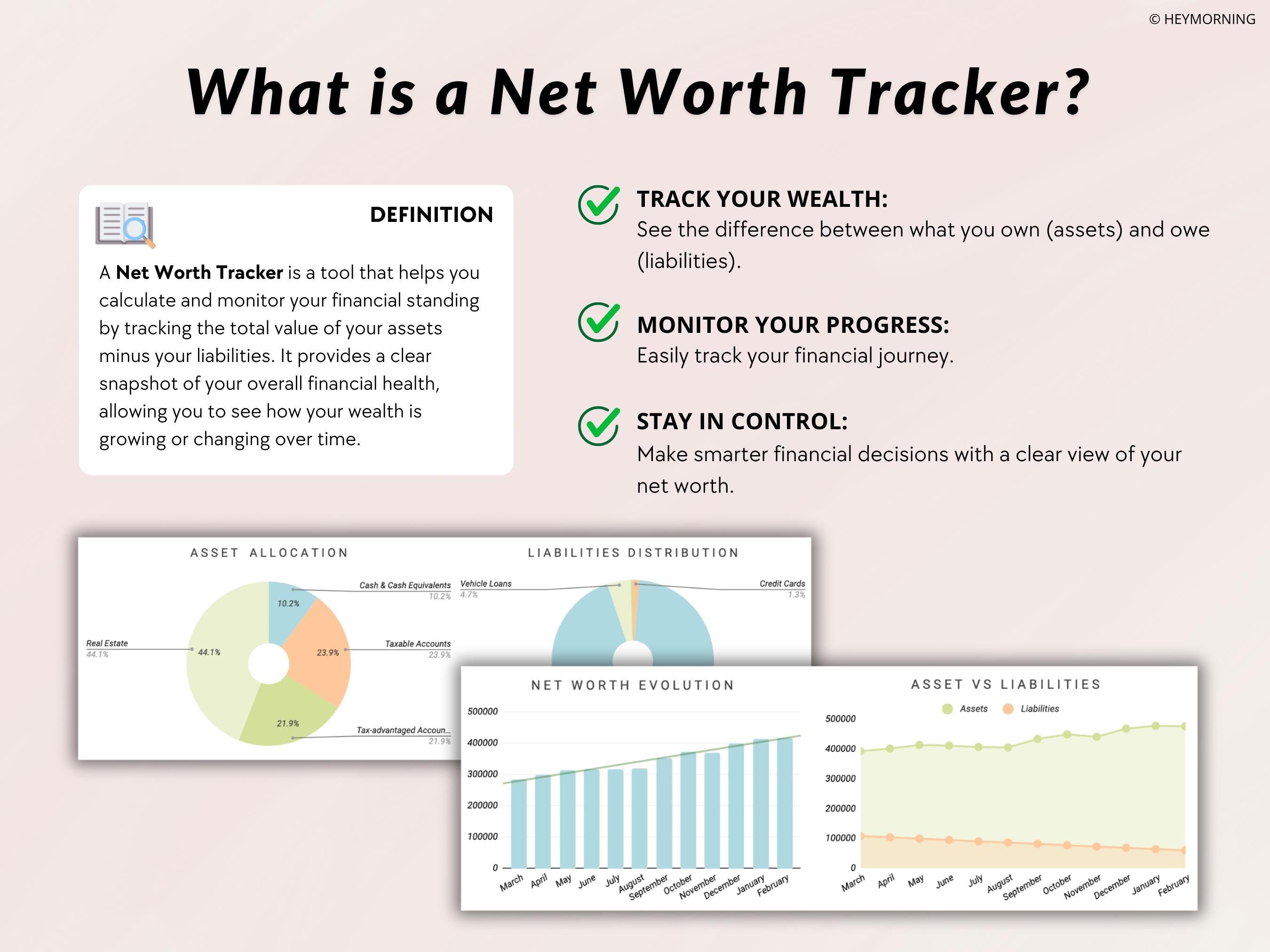 Net Worth Tracker - Hey Morning