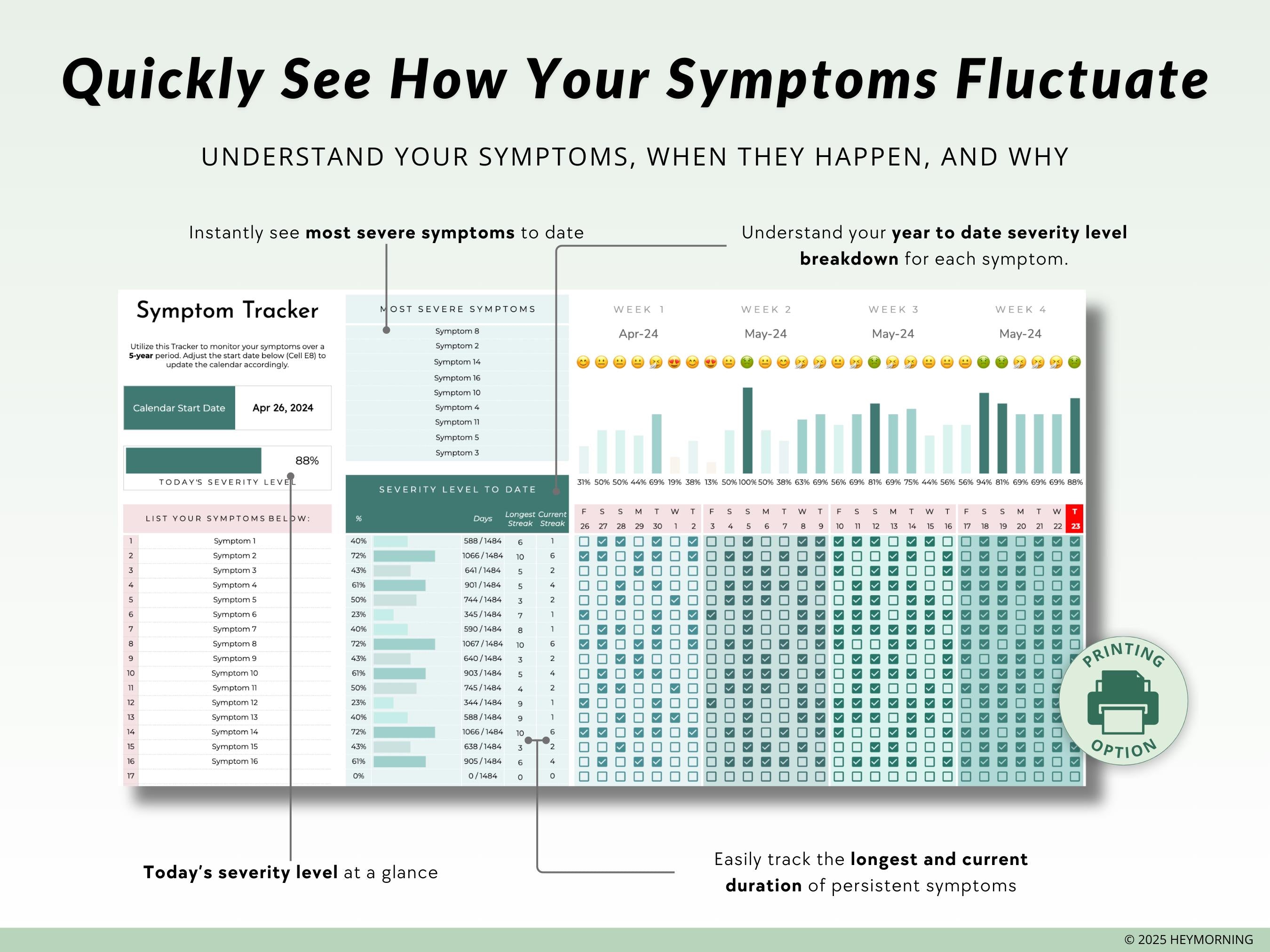 Multi-Year Symptom Tracker - Hey Morning