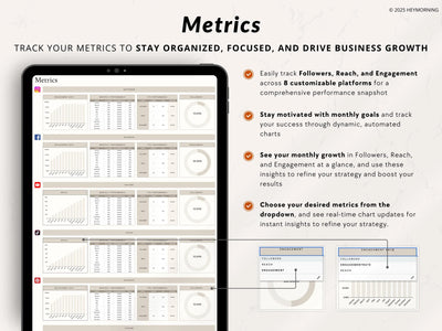 12-Month Content Calendar - Hey Morning