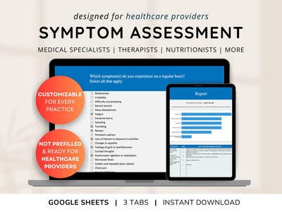 Symptom Checker - Fully Customizable - Hey Morning