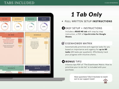 Eisenhower Matrix - Hey Morning