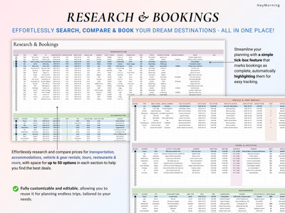Honeymoon Planner - Hey Morning