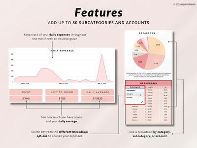 Simple Expense Tracker - Hey Morning