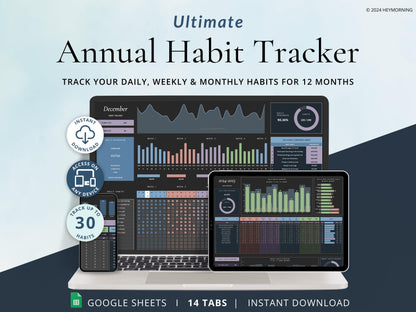 Annual Habit Tracker