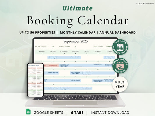 Airbnb Booking Calendar