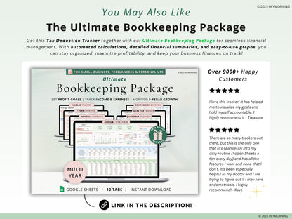 Tax Deduction Tracker