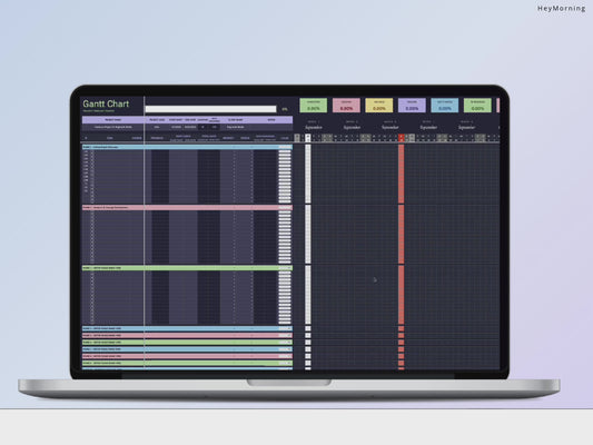 Gantt Chart - Dark