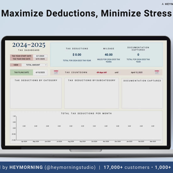 Tax Deduction Tracker