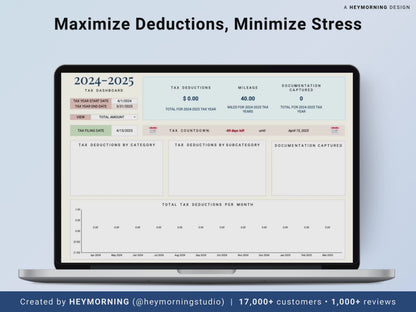 Tax Deduction Tracker