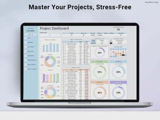 All-in-One Project Manager Spreadsheet