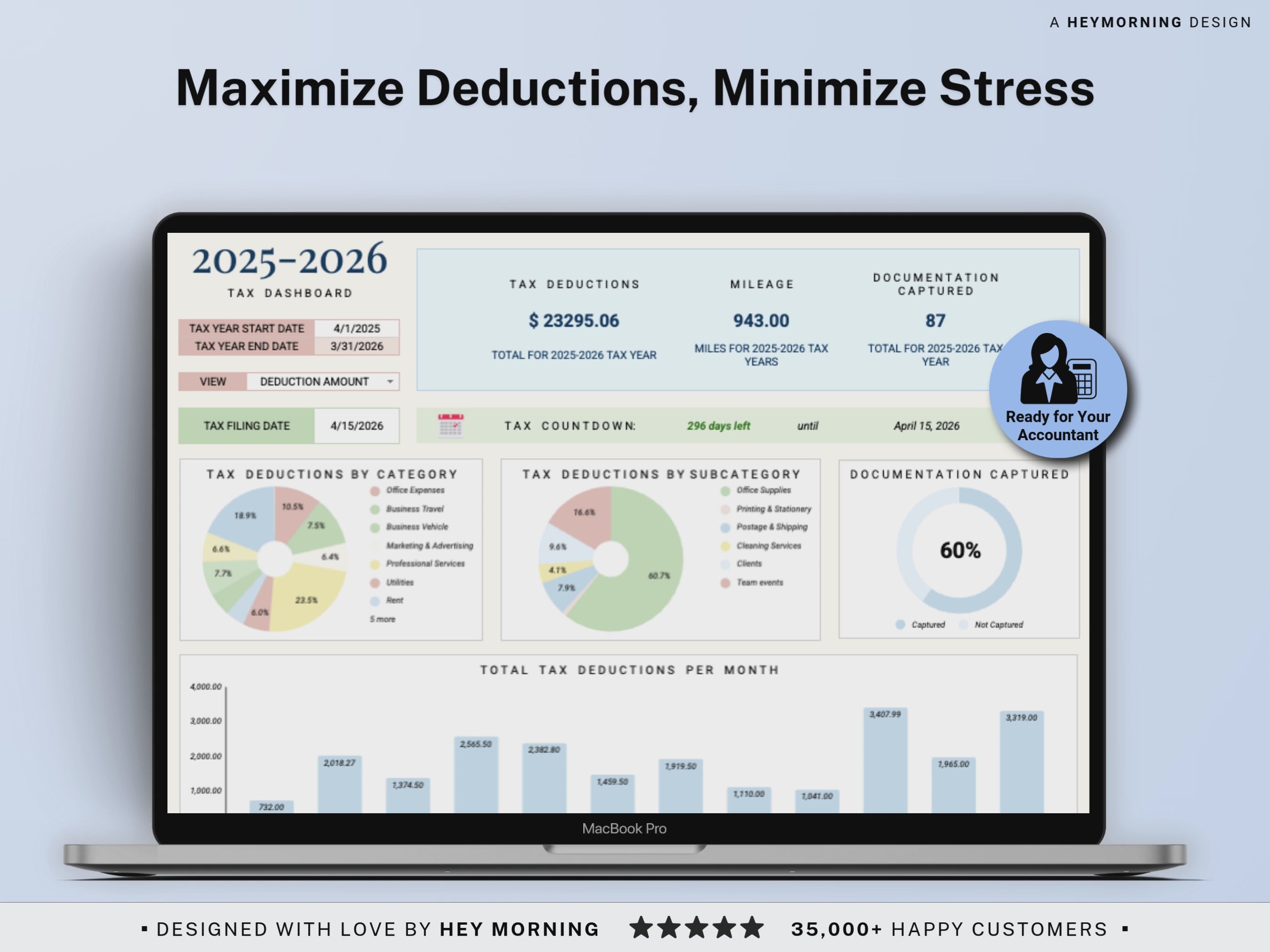 Load video: Tax Deduction Tracker