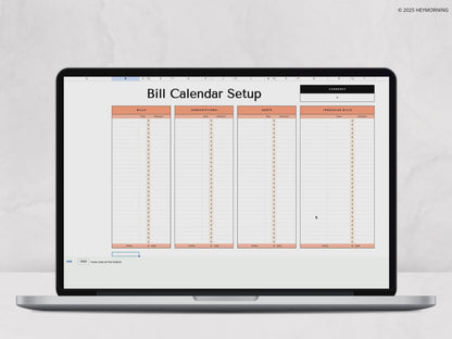 Bill Calendar