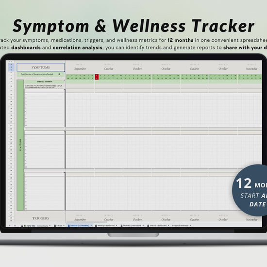 All-in-One Symptom and Wellness Tracker