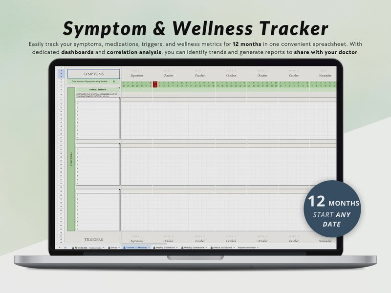 All-in-One Symptom and Wellness Tracker