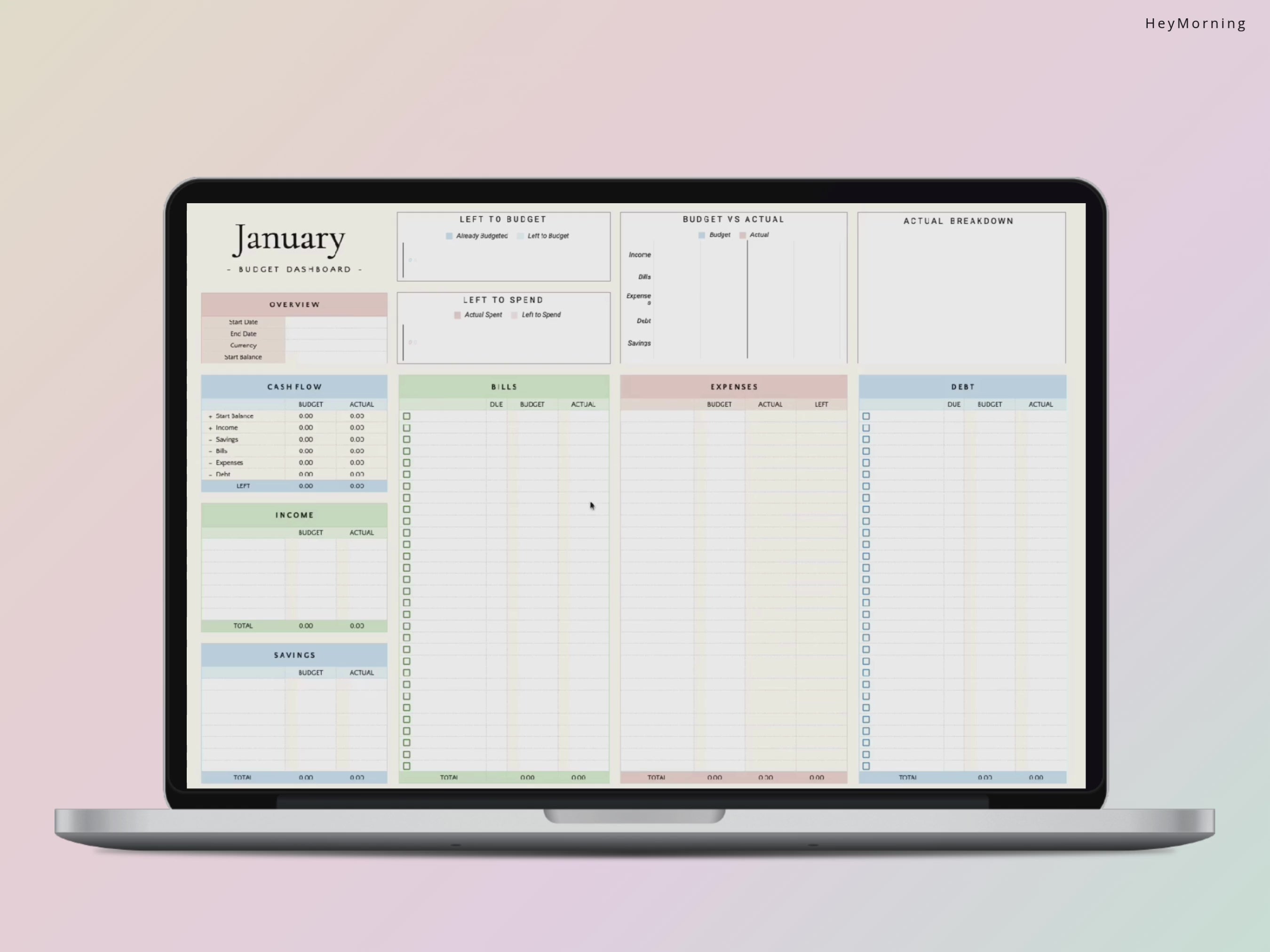 Load video: Simple Budget Tracker