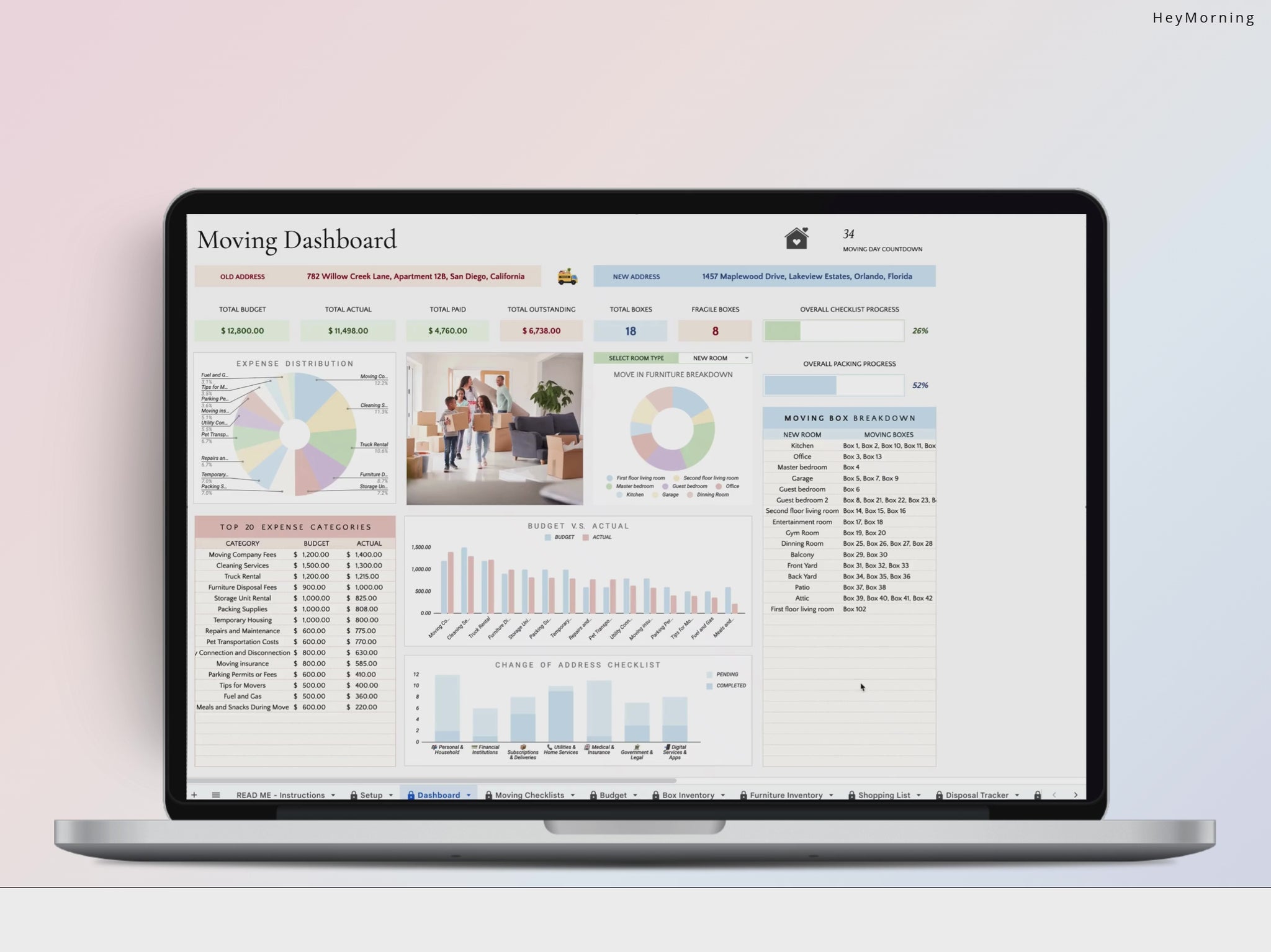 Moving Planner