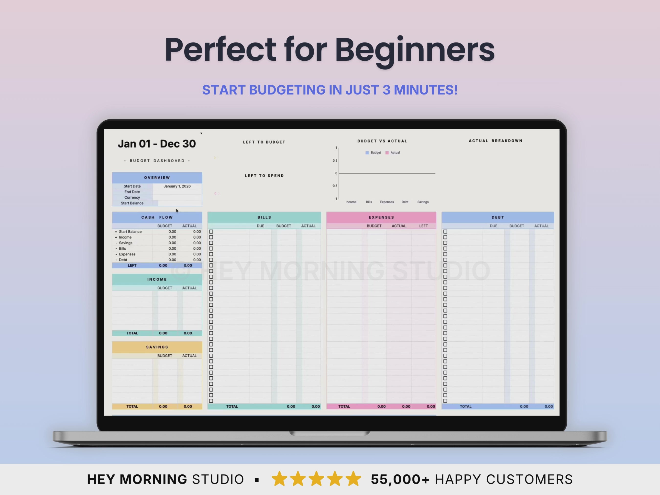 Load video: Simple Budget Tracker