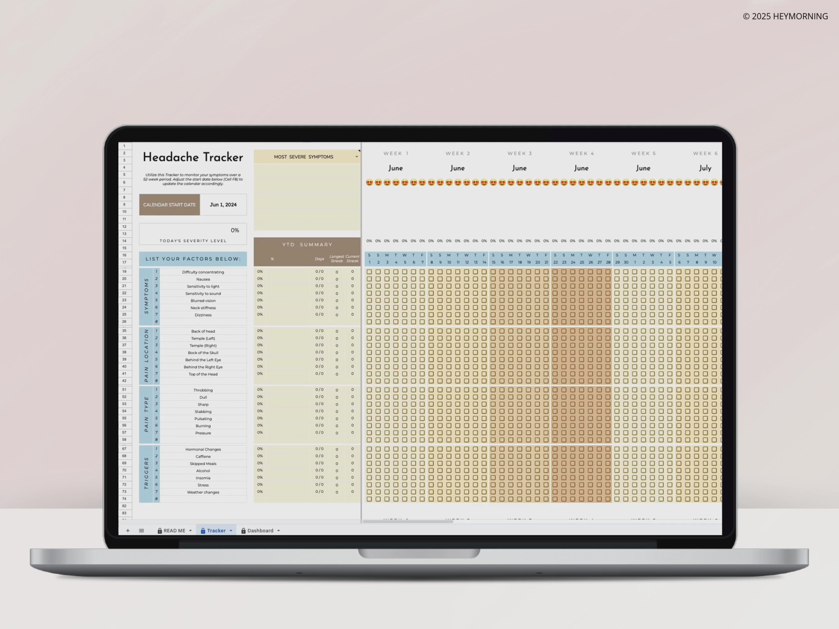 Load video: Headache Tracker