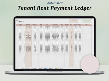 Automated Rent Payment Ledger
