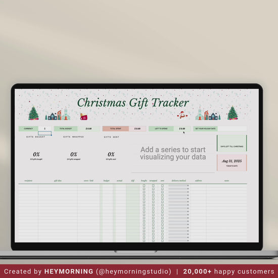Christmas Gift Tracker